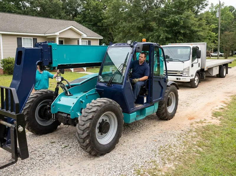 Rough Terrain Telehandler Rental in Dalzell, SC