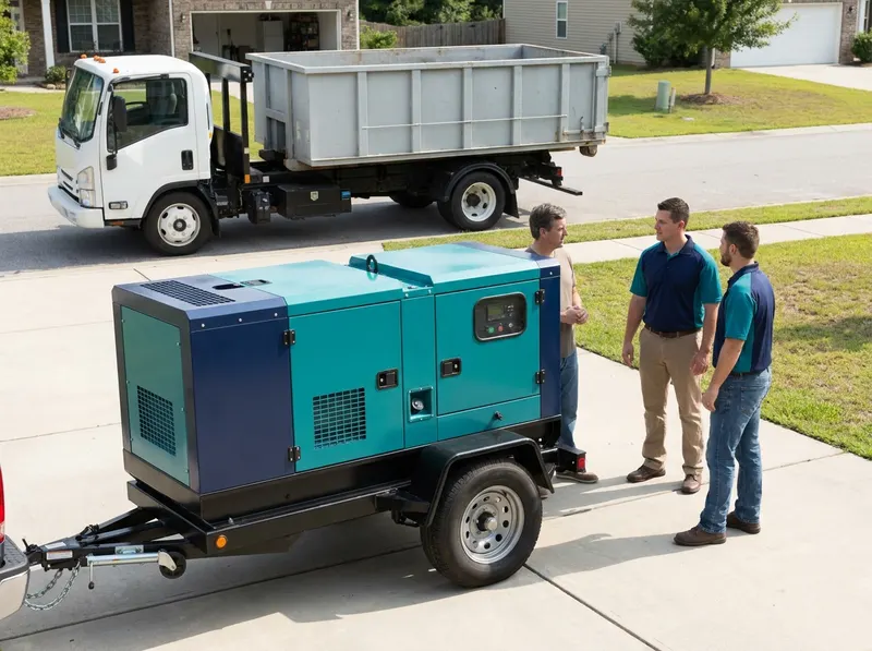 Towable Diesel Generator Rental in Dalzell, SC